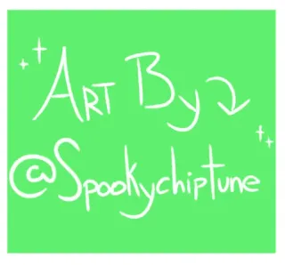 🥔 240f6f71 Art By @Spookychiptune искусство, цифровое искусство, художник, Spookychiptune telegram sticker