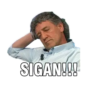 😪 3e8001b4 SIGAN!!! người, đàn ông, sigan telegram sticker