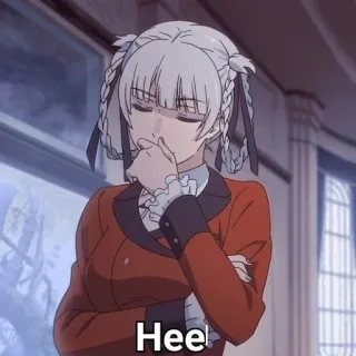 ♠️ dc894175 Hee! 动漫, 嘿, 表情, 卡通 telegram sticker