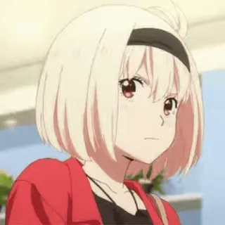 😳 727672b9 アニメ, 女の子, 可愛い, キャラクター, ポートレート telegram sticker