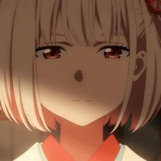 💀 720d0a51 anime, meisje, personage, portret telegram sticker