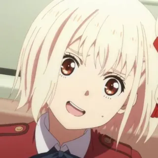 📕 8a0139c5 Chisato Nishikigi Lycoris Recoil Anime, Meisje, Leuk, Chisato Nishikigi, Lycoris Recoil telegram sticker