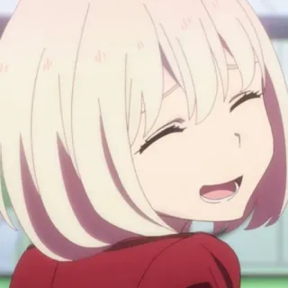 📕 9afc9fb0 anime, meisje, glimlachend, schattig telegram sticker