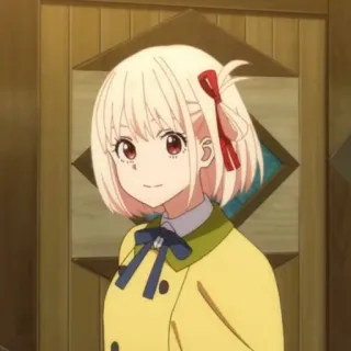 📕 a46cbc30 Anime, Meisje, Personage, Lycoris Recoil telegram sticker