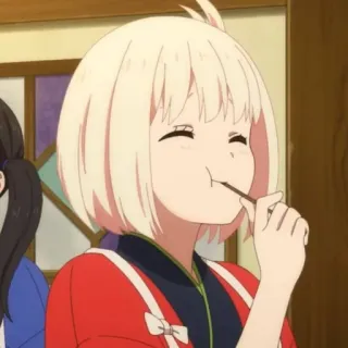 📕 acf5f1a4 Anime, Meisje, Eten, Schattig, Personage telegram sticker