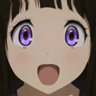 🌻 7b5aaf09 anime, cartoon, happy, girl, cute whatsapp sticker