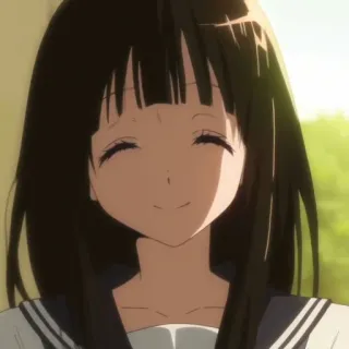 🌻 8ec86af4 anime, girl, cute, smiling whatsapp sticker