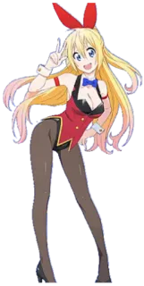 ✌️ 9a598f41 アニメ, バニーガール, 漫画, キャラクター, 耳, かわいい, 女の子, コスプレ telegram sticker