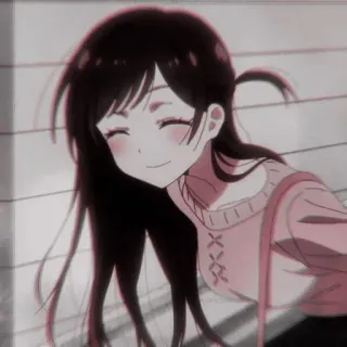 ⛓ d2450d31 Anime, Mädchen, Lächeln, Niedlich, Cartoon, Chibi, Figur telegram sticker