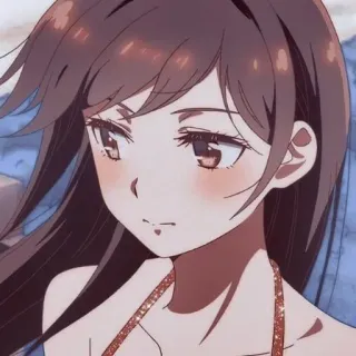 🍫 8c25a448 Chizuru Mizuhara Rent-A-Girlfriend 애니메이션, 미즈하라 치즈루, 여친, 빌리겠습니다, 귀여운, 여자, 만화 telegram sticker