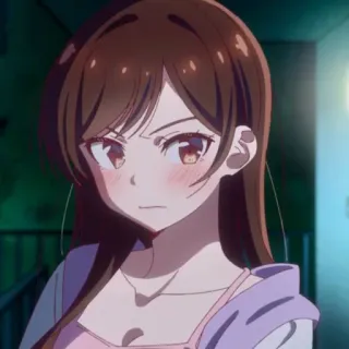 🍓 8fdea21e Chizuru Ichinose Rent-A-Girlfriend 애니메이션, 이치노세 치즈루, 여친, 빌리겠습니다, 귀여운, 만화 telegram sticker