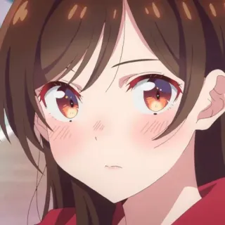 🍓 a6d763ba Chizuru Ichinose Rent-A-Girlfriend 애니메이션, 소녀, 이치노세 치즈루, 여친, 빌리겠습니다, 귀여운, 만화 telegram sticker