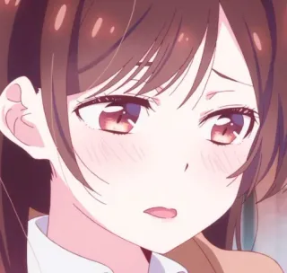 🌸 ad552b5b 애니메이션, 소녀, 슬픈, 만화 telegram sticker