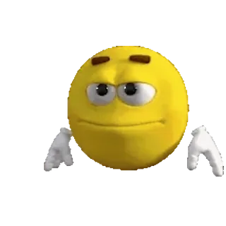 😞 53713997 이모지, 노란색, 얼굴, 캐릭터, 표정, 웃긴 telegram sticker