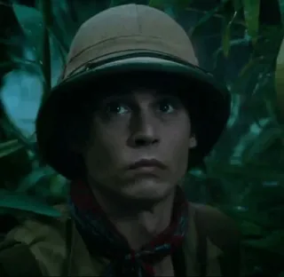 🍫 1a5b0896 Johnny Depp, film, attore, avventura, giungla, personaggio, cinema, ritratto telegram sticker