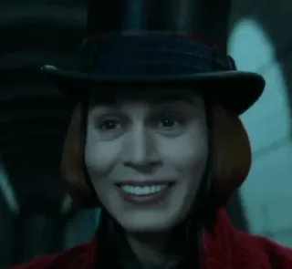 🍫 b92996f5 Willy Wonka Charlie and the Chocolate Factory Willy Wonka, cioccolato, caramelle, film, fabbrica, Timothée Chalamet telegram sticker