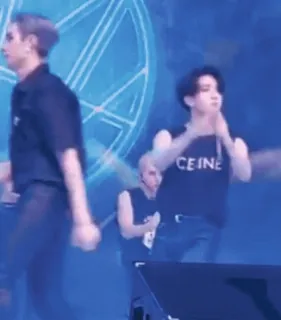 🕺 34bfbe9d CEINE 男性, パフォーマンス, ステージ, ダンス, エンターテイメント whatsapp sticker