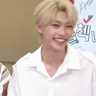 😄 f3f270eb Felix K-POP, アイドル, 歌手, Stray Kids, Felix, 韓国, 音楽 whatsapp sticker