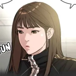 🌸 136ae09e RUN 애니메이션, 만화, 여자, 달리기 telegram sticker