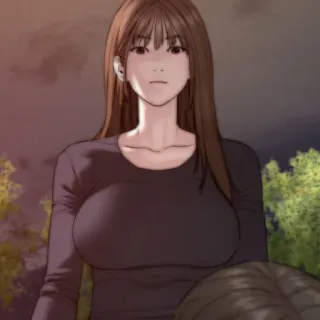 💌 086e17bd 女人, 卡通, 长发, 人物 telegram sticker