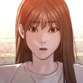 💌 a5649807 女人, 肖像, 漫画, 女孩, 动漫, 面部表情 telegram sticker