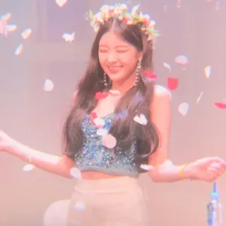 ⚡️ 5f8276c4 woman, flowers, portrait, celebration whatsapp sticker