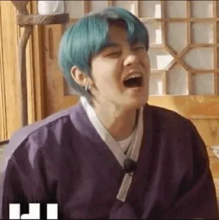 🦊 260af272 Hi hai, salam, orang, rambut biru telegram sticker