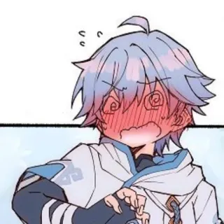 🤯 a111753e Chongyun Genshin Impact 动漫, Q版, 原神, 重云, 游戏, 可爱 telegram sticker