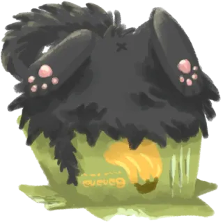 🙃 a9249447 Banana pisang, kartun, stiker whatsapp sticker