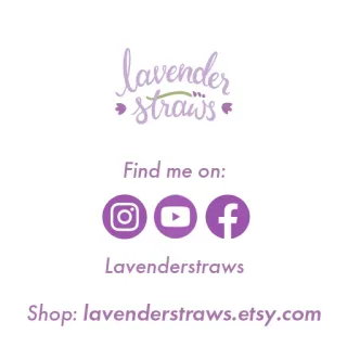 🔗 baed3924 lavender straws
Find me on:
Lavenderstraws
Shop: lavenderstraws.etsy.com lavender, sedotan, etsy, toko, media sosial, instagram, youtube, facebook whatsapp sticker