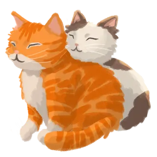 😊 ccdf8f14 kucing, kucing, hewan, imut, peliharaan, teman, cinta whatsapp sticker