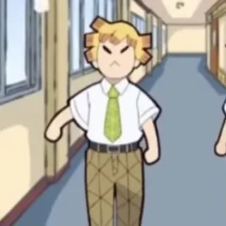 🚶‍♂️ 70435884 Zenitsu Agatsuma Demon Slayer อนิเมะ, ดาบพิฆาตอสูร, เซ็นอิทสึ อากาสึมะ, ตัวละคร, ชุดนักเรียน telegram sticker