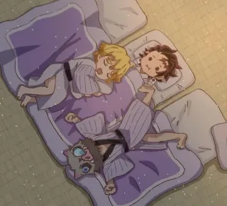 😴 d208d6a7 Tanjiro Demon Slayer อนิเมะ, ดาบพิฆาตอสูร, ทันจิโร่, เซนอิทสึ, อิโนสึเกะ telegram sticker