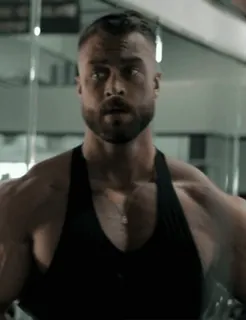 😦 4aa2cdb4 homem, fitness, musculação, musculoso, ginásio, atleta, treino telegram sticker