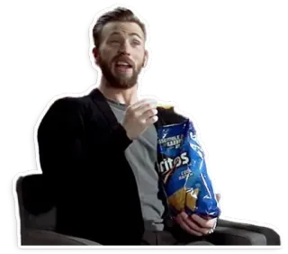 Chris Evans Emotions telegram stickers