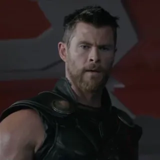 ⚡️ 5f3a3033 Thor marvel, superhero, god of thunder, chris hemsworth telegram sticker