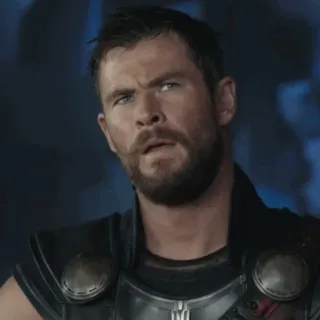 ⚡️ d4c7df8a Thor Thor, Marvel, Avenger, superhero, Chris Hemsworth telegram sticker