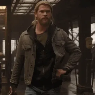 ⚡️ fdacc77b Thor superhero, marvel, avengers, god, chris hemsworth telegram sticker