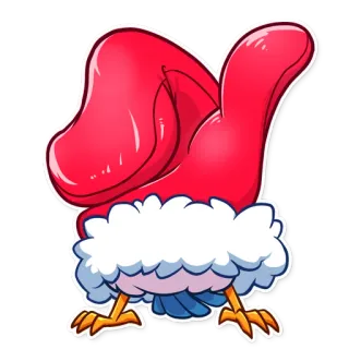 Chris the Bullfinch telegram stickers