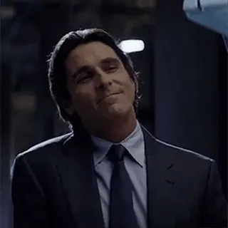 Christian Bale  @SchizoChupapi telegram stickers