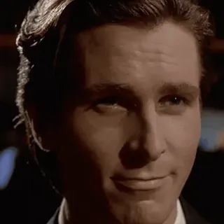 Christian Bale  @SchizoChupapi telegram stickers