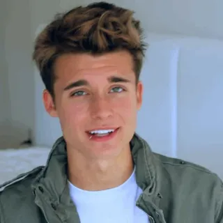 🐠 e2903f90 man, person, smile, portrait, casual, face telegram sticker