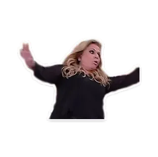 😨 e0d9e5c9 사람, 여자, 표정, 제스처, 반응, 감정 telegram sticker