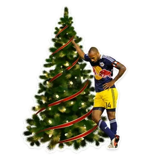 Christmas Football Pack telegram stickers