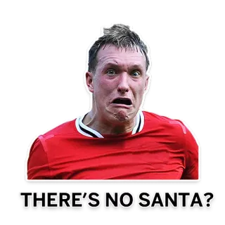 😱 470ec8dc THERE'S NO SANTA? kerstman, kerst, schok, verrassing, vakantie, boos, angst telegram sticker