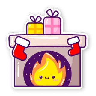 Christmas Time @stickersb2b whatsapp stickers