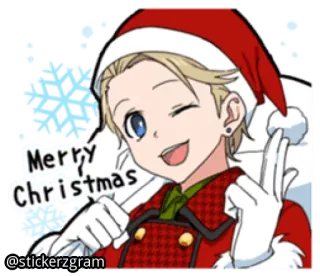 🎄 8d57e336 Merry Christmas 크리스마스, 휴일, 겨울, 축제, 캐릭터, 만화 whatsapp sticker