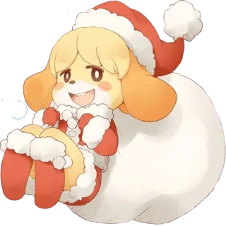 Christmas Anime @stickersb2b telegram stickers