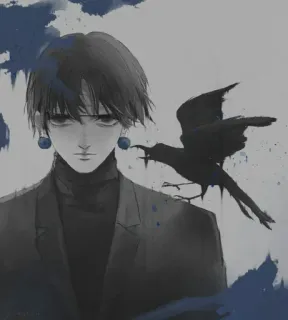 Chrollo Lucifer whatsapp stickers