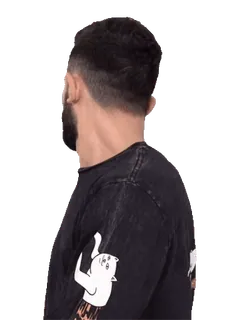 😝 0c54657d cat, ghost, shirt, person, man, face whatsapp sticker